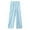Blue, variant on AWZXDE Girls Wide Leg Pants Children Trousers in Pure Color Cargo Style, Fashion Big Kids Daily Casual Long Pants for School Black,6-7 Years