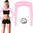 thumbnail image 4 of Ensemble de Manches de Protection Solaire pour Femmes avec Châle Intégré, Tissu en Soie Glacée Rafraîchissant UPF 50+ pour Golf, Cyclisme et Sports de Plein Air, 4 of 5
