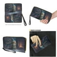 thumbnail image 4 of LedBack Christmas Cat Print Tote Bag and Purse Set Womens Handbag with Wallet Set Pu Leather Top Handle Handbag Shoulder Tote Clutch for Ladies Gift for Christmas, Multi, 4 of 4