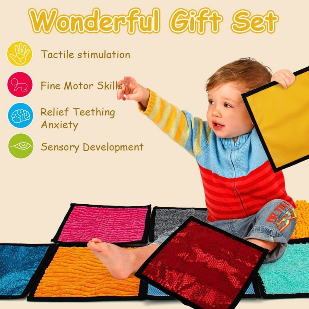 16Pcs/set Play Mat Promotes Early Sensory Development Safe For Baby Toddler