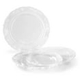 thumbnail image 4 of " OCCASIONS " 240 Pieces Pack, Vintage Style Disposable Wedding Party Plastic Bowls (10 oz Soup Bowl, Portofino Clear), 4 of 4