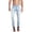 Sky Blue, variant on Skylinewears Mens Slim Straight Fit Jean with Stretch Skinny Denim Biker Pants Light Blue 30X30