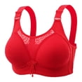 thumbnail image 2 of LOVZFMLL Soutiens-Gorge pour Femmes, Soutien-Gorge Grande Taille Sans Armature Rouge 40/90, 2 of 5