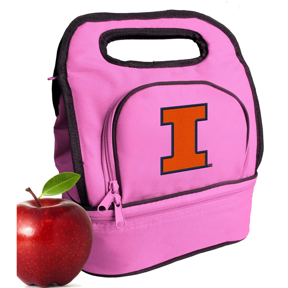 CUTE Illini Lunch Bag Girls or Womens University of Illinois Lunch Bags