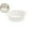 beige, variant on Cotton Rope Woven Storage Basket with Handle Multicolor Oval Basket for Toys Snacks Clothes 28x17x8.5cm