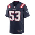 thumbnail image 2 of Men's Nike Christian Elliss  Navy New England Patriots  Game Jersey, 2 of 6