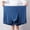 Light Blue, variant on WIZUTIZ Mens Stretch Boxers Breathable Plus Size Lounge Ice Silk Shorts Hollow Mid Rise Panties Comfortable Fit Boxer 2026