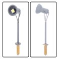 thumbnail image 6 of 5pcs Mini Reflector Lamp Sand Table Landscape Layout Luminous Signal Lamp Prop, 6 of 6