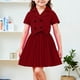 thumbnail image 1 of Conjunto de falda y top para niña, conjunto de dos piezas con falda plisada, top de manga corta y media falda para niño, ropa de abrigo y falda, ropa infantil, top de poliéster para niño, 1 of 6