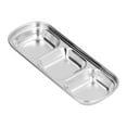 thumbnail image 1 of ESTINK Assiette Divisée, Économiseur d'Espace pour Sauce, pour Famille, Enfants, Camping, Randonnée, 1 of 8