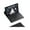 Black, variant on HPZZ Illuminated Keyboard compatible with iPad Pro 11 (3rd Generation) - Slim, Lightweight, and Protective Design