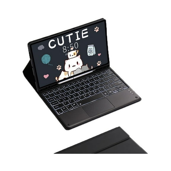 HPZZ Illuminated Keyboard compatible with iPad Pro 11 (3rd Generation) - Slim, Lightweight, and Protective Design