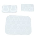 thumbnail image 2 of Guitar Pick Silicone Mold, White Reusable Resin Mold Soft Light Smooth Surface  For Keychain Decoration For DIY Craft For Gift ANGGREK Silicone Mold, 2 of 8