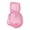 Pink, variant on AOOOWER Lovely Plastic Bear Jar For Storage Keep Food Freshing And Dry Home Or Office
