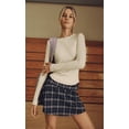 thumbnail image 3 of Celebrity Pink Women's Layered Cami and Long Sleeve Henley Set, Sizes XS-XXXL, 3 of 12