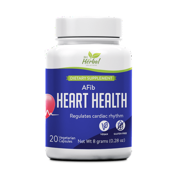 AFib Heart Health Regulates cardiac rhythm Reduces palpitations