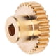 thumbnail image 2 of Engranaje Recto, Engranaje Recto De 30 Dientes Estable Fiable Latón Firme Práctico Para Piezas Industriales Para Robots Industriales ANGGREK IJ1010, 2 of 8