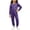 Purple, variant on BLVB Toddler Baby Girls Clothes Set Long Sleeve Crewneck T-Shirt and Jogger Pants Little Kids 2PCS Outfits Loungewear(Yellow,2-3 Years)