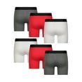 thumbnail image 2 of Everlast Mens Boxer Briefs Breathable Cotton Underwear Pack, 6-Pack, 2 of 8