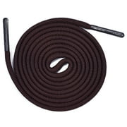 Round Paracord Shoe Laces (1 Pair) - Handmade In the USA - Walnut - 76 Inch