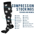 thumbnail image 4 of joogoo Baseball Pattern Socks Women Men Knee High Sock, 4 of 8