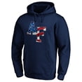 thumbnail image 2 of Men's Navy Air Force Falcons Banner Wave Pullover Hoodie, 2 of 3
