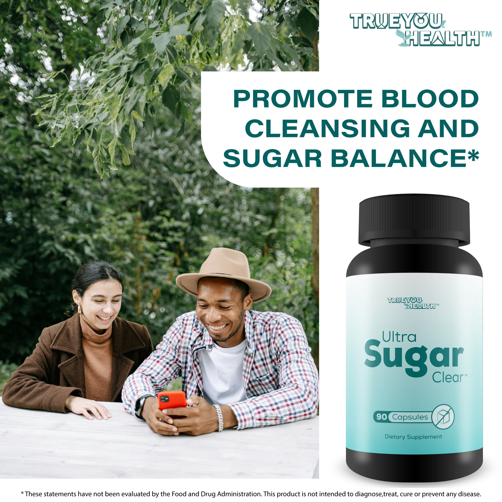 Ultra Sugar Clear - Our Best Blood Cleanse Detox Supplement - Bloodflow Support Supplement - Healthy Circulation Support Supplement - Sugar Balance Supplement - Sugar Health Blood Cleansing Formula