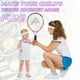 thumbnail image 4 of Raqueta de Tenis AMA SPORT rosa graffiti con Correa de Hombro para Niños, 4 of 6