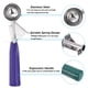 thumbnail image 3 of Uxcell 3/4 Ounce Ice Cream Scoop with Trigger, Stainless Steel Portion Cookie Scoop with Thumb Trigger, Purple, 3 of 6