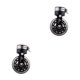 thumbnail image 1 of Eigraketly Bicicleta plegable de aleación de aluminio tubo de asiento de rueda giratoria Universal incrustado rueda de 360 ​​grados seguridad Negro METRO 2piezas Eigraketly CBP197052, 1 of 6