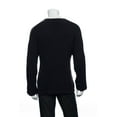 thumbnail image 3 of Kenneth Cole Reaction 'Give Me A V!' Black V-Neck Sweater, Size 2XLarge, 3 of 4