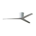 thumbnail image 2 of Eliza-H 3-blade ceiling mount paddle fan in Gloss White finish with barn wood ABS blades., 2 of 7