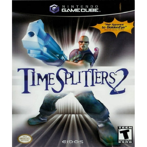 Restored TimeSplitters 2 (Nintendo GameCube, 2002) (Refurbished)