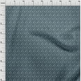 thumbnail image 4 of oneOone Silk Tabby Grayish Blue Fabric Floral Craft Projects Decor Fabric Printed By The Yard 42 Inch Wide, 4 of 5