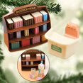thumbnail image 5 of Clearance! Nomeni Desk Decor Dollhouse Accessories Mini Furniture Bookshelf Model Furnishings Toys Girls Play House Children's Gifts Home Decor Pink, 5 of 9