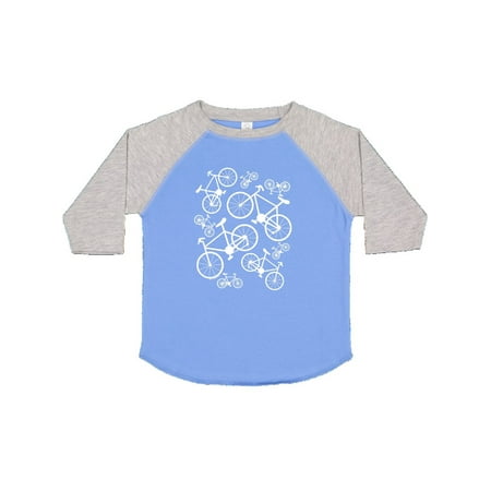 

Inktastic White Big/small Bikes Gift Toddler Boy or Toddler Girl T-Shirt