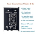 thumbnail image 1 of Passive Impedance Converter DI Effects Audio Isolator Passive DI Box DI BOX Box, 1 of 5