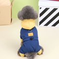 thumbnail image 4 of Cotton Dog Jackets with Hood Winter Waterproof Clothes for Small Medium Dog French Bulldog Puppy Warm Jacket Coat Pet Outfits ShopWise Round, 4 of 6