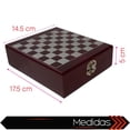 thumbnail image 2 of Set De Vino Juego De 4 Pz Accesorios Para Vino Con Ajedrez En Caja De Madera RD ROYAL COOK PERCHERO, 2 of 5