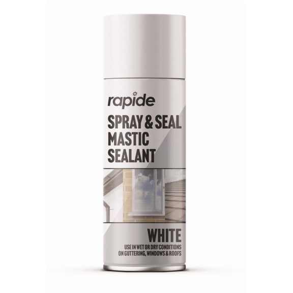 Rapide Spray & Seal Mastic Sealant White 400ml