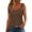 Sk3-Brown, variant on Tops For Women 2025, Tank Top Dressy Casual Shirts Summer Loose Fit Camisole Cute Trendy Clothes Sleeveless Blouses Linen Button Down Shirt Womens Tops Casual Camisole Tops (XXL, White) ZMTing