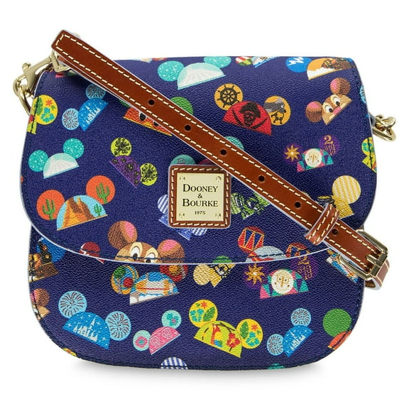 Disney Dooney & Bourke Walt Disney World Attractions Ear Hat Crossbody Bag New
