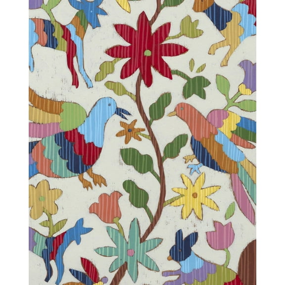 Great BIG Canvas | "Otomi Embroidery I" - 16x20