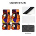 thumbnail image 4 of Goofa Scooby-Doo Tapis de Sol Imprimé 4 Pcs, Doublures en Caoutchouc Résistantes, Design Antidérapant, Protection Automobile Toutes Saisons, Véhicules, Voitures, Camions et SUV, 4 of 7