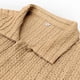 thumbnail image 5 of Mens Casual Manga Corta Botón Abajo Camisas de Color Sólido de Punto Girado Cuello Blusa, los Hombres de Manga Corta Botón Arriba Camisa para Primavera Verano, 5 of 5