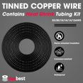 thumbnail image 3 of Cable de 2 conductores Hanbest, calibre 18, 9,1 m, 12 V, cobre estañado, 3 of 9