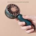 thumbnail image 5 of Handheld Fan Portable 3 Speeds Adjustable Rechargeable Travel Cooling Device Personal School Carabiner Clip Cooler Green, 5 of 10