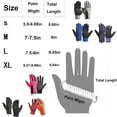 thumbnail image 5 of Winter Gloves Touch Screen Warm Gloves, Cold Weather Windproof, Cycling Driving Riding Bike, Thermal Gloves Non-Slip, Silicone Gel Adjustable Full Finger Mittens, 5 of 9