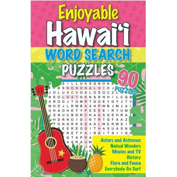 Enjoyable Hawaii Word Search Puzzles