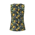 thumbnail image 5 of Lsque Hand Drawn Citrus Fruits Elegant Lemons Printed Workout Tank Tops for Women, Athletic Sports Tank Tops, Compression Sleeveless Dry Fit Shirts,Sleeveless Yoga Shirt-X-Large, 5 of 9